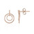 Pendientes en plata (Adela Silber)