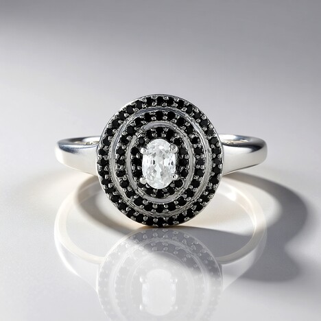 Anello in argento con Zircone