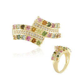 Anillo en plata con Turmalina