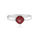 Anello in argento con Granato Mozambico