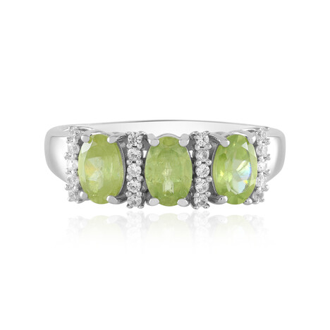 Anello in argento con Sfene