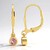 Nigerian Pink Tourmaline Silver Earrings