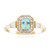 Brasilianischer Paraiba-Turmalin-Goldring (AMAYANI)