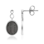 Aletai-Meteorit-Silberohrringe