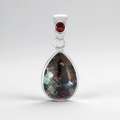 Ciondolo in argento con Zarinite