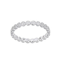 Bague en argent et Zircon (Adela Silber)