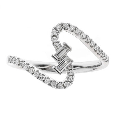 Bague en or et Diamant SI1 (H) (CIRARI)