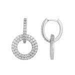 Zirkon-Silberohrringe (Adela Silber)