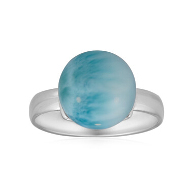 Larimar-Silberring