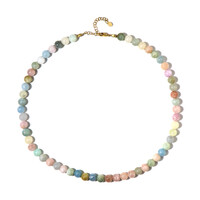 Collar en plata con Berilo fantasía
