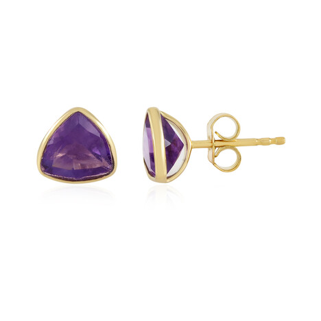 Amethyst-Silberohrringe