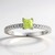 Anello in argento con Sfene