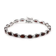 Bracelet en argent et Grenat