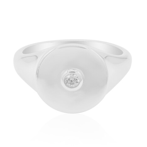 Anillo en plata con Zircón