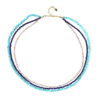 Collana in argento con Opale Rosa