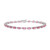 Gouden armband met roze saffieren (CIRARI)