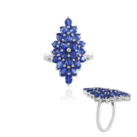 Anillo en plata con Cianita