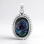 Ciondolo in argento con Quarzo Bianco (Art of Nature)