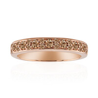 Anello in oro con Diamante Rose de France SI1 di Argyle