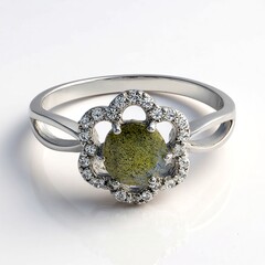 Anello in argento con Spectrolite