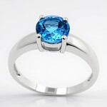 Anello in argento con Topazio Marambaia
