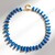 Collana in argento con Howlite Blu (Riya)