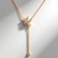 Collar en oro con Diamante SI2 (H) (CIRARI)
