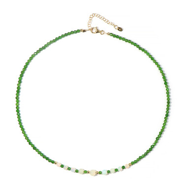 Collana in argento con Opale di Welo