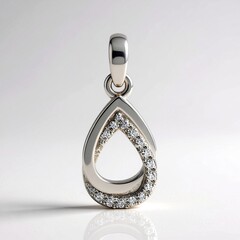 Ciondolo in argento con Diamante SI1 (G)