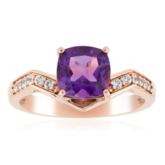 Amethyst-Goldring