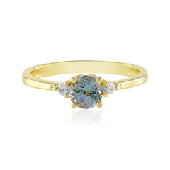 Anello in argento con Tanzanite (non riscaldata)