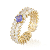 9K Tanzanite Gold Ring (de Melo)