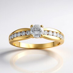 Anello in oro con Diamante SI1 (G)