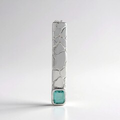 Ciondolo in argento con Smeraldo Color Paraiba (SAELOCANA)