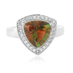 Anillo en plata con Cuarzo Tundra