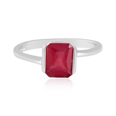 Anello in argento con Rubino Bemainty