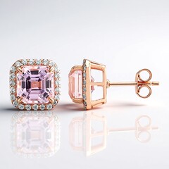 Orecchini in argento con Kunzite
