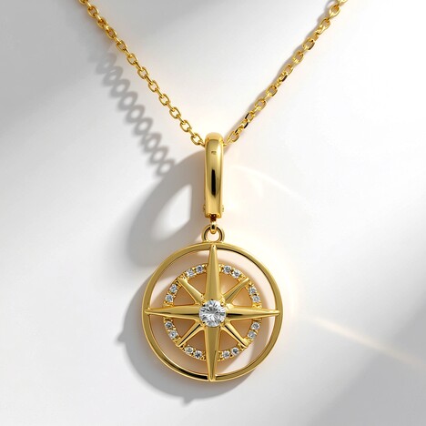 Collier en or et Diamant SI2 (H) (CIRARI)