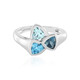London Blue Topaz Silver Ring
