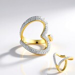 Anello in argento con Zircone