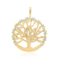 Colgante en oro con Diamante SI1 (G)