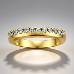 Anello in oro con Diamante SI1 (G) (Annette)
