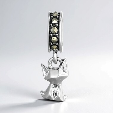 Ciondolo in argento con Marcassite (MONOSONO COLLECTION)