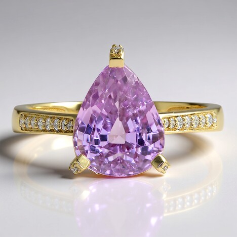 Anello in oro con Kunzite Patroke (CIRARI)