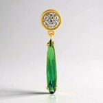 Ciondolo in argento con Indicolite (Adela Silber)