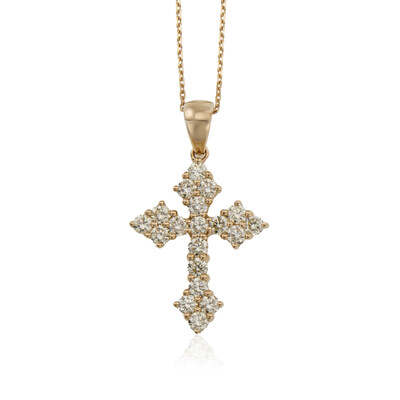 Collier en or et Diamant SI2 jaune (CIRARI)