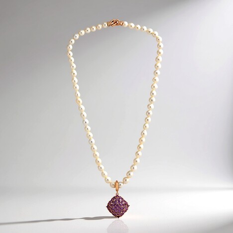 Collana in argento con Ametista