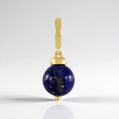 Ciondolo in argento con Lapislazzuli (MONOSONO COLLECTION)