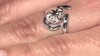 Bague en argent et Zircon