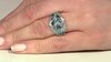 Zilveren ring met Ratanakiri zirkonen